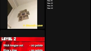 Chubby Girl plays OmegleGame