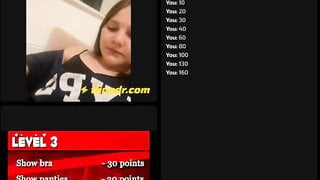Chubby Girl plays OmegleGame