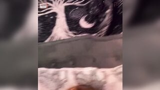 Girl on Omegle rubbing clit