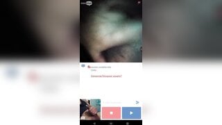 Minichat/ Busty Chilean girl shows me everything and I cum in her mouth