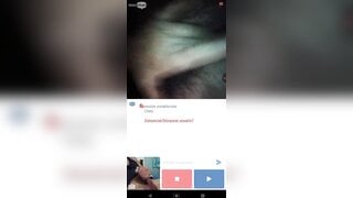 Minichat/ Busty Chilean girl shows me everything and I cum in her mouth