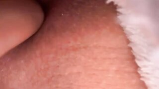 hot Brazilian girl playing with pussy