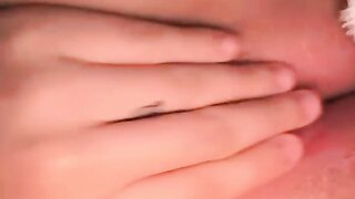 hot Brazilian girl playing with pussy