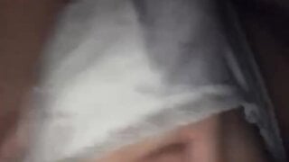 Hot Argentine teen shows her breasts and plays with her pussy