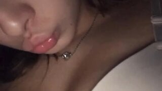 Hot Argentine teen shows her breasts and plays with her pussy