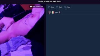 Sexy Tattoos and Pierced Nipples Italian Girl Having Some Fun