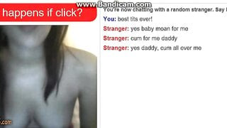 Omegle Teen With Gorgeous Tits With Daddy Issues