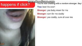 Omegle Teen With Gorgeous Tits With Daddy Issues
