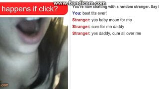 Omegle Teen With Gorgeous Tits With Daddy Issues