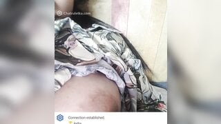 Horny Indian girl flash boobs