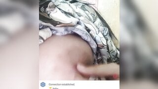 Horny Indian girl flash boobs