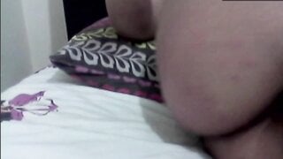 DirtyTalking Indian slut moans and fucks pussy
