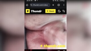 Brazilian chubby plays for me until cum