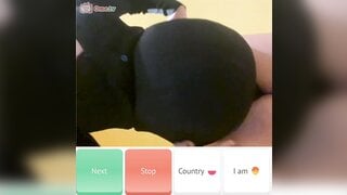 Pregnant Polish woman teases on OmeTV (no sound)