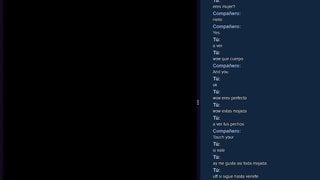 Omchater Flingster Spaniard Girl Masturbates to Cum