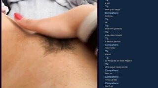 Omchater Flingster Spaniard Girl Masturbates to Cum