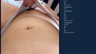 Omchater Flingster Spaniard Girl Masturbates to Cum