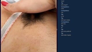 Omchater Flingster Spaniard Girl Masturbates to Cum
