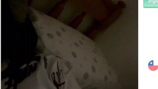 Ometv Chilean teen showing off her tits and pussy for me