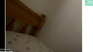 Ometv Chilean teen showing off her tits and pussy for me