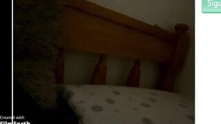 Ometv Chilean teen showing off her tits and pussy for me