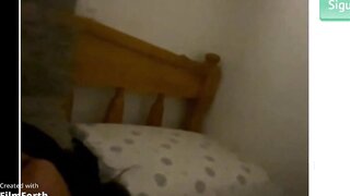 Ometv Chilean teen showing off her tits and pussy for me