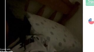 Ometv Chilean teen showing off her tits and pussy for me
