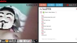 Braziian Teen plays with tits and pussy