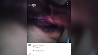 Indonesian girl pussy masturbation