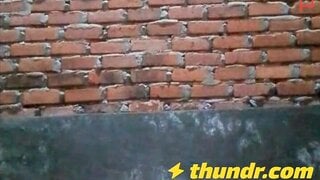 Horny MILF fucks and sucks eggplant on thundr.tv