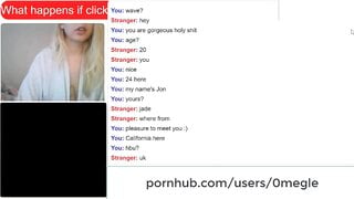 Blonde teen masturbating with finger in ass