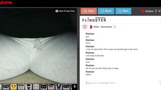 Chubby 18yo slut fucks a bottle