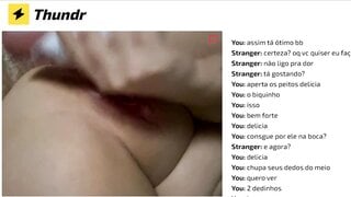Brazilian Slut Wants To Watch Lesbian Porn With Me