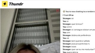 Brazilian Slut Wants To Watch Lesbian Porn With Me