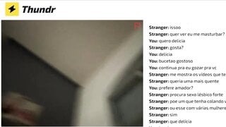 Brazilian Slut Wants To Watch Lesbian Porn With Me
