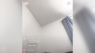 Girl with big tits finally cums from her makeup brush