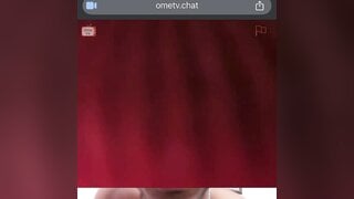 Ometv slut’s pussy filled with cum