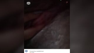 Sexy indian babe fingers her wet pussy
