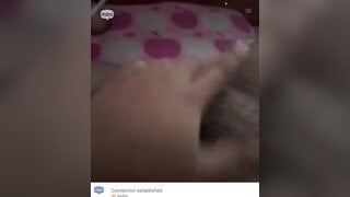 Sexy indian babe fingers her wet pussy