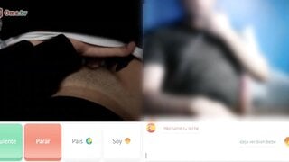 Horny Spain girl want to watch me cum for her