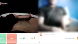 Horny Spain girl want to watch me cum for her