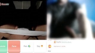 Horny Spain girl want to watch me cum for her