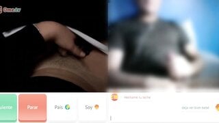 Horny Spain girl want to watch me cum for her