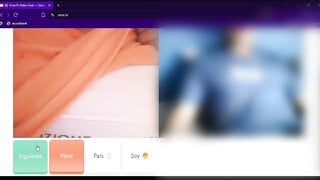 Argentinian teen shows her tits to make me cum