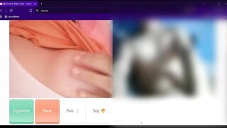 Argentinian teen shows her tits to make me cum