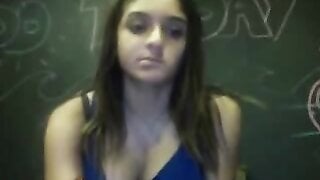 Omegle Teen Huge tits