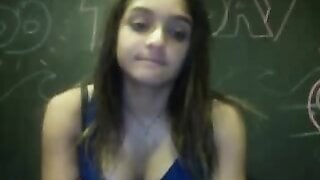 Omegle Teen Huge tits
