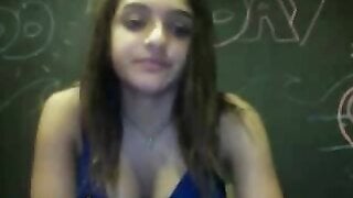 Omegle Teen Huge tits