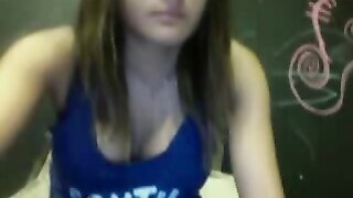 Omegle Teen Huge tits