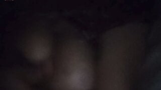 Indo milf flashing boobs